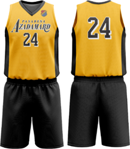 Adult Basketball Jersey Set (Top and Shorts)