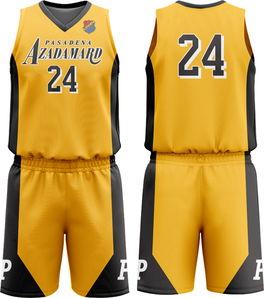 Youth Basketball Jersey Set (Top and Shorts)